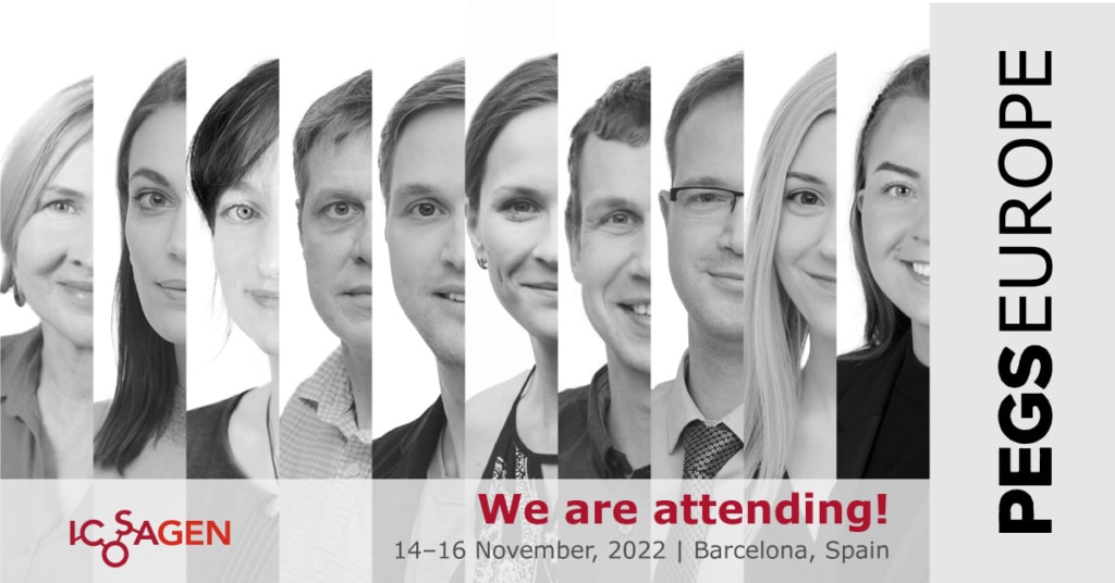 Meet Icosagen Cell Factory (CRDMO) in PEGS Europe, the largest protein & antibody engineering event.